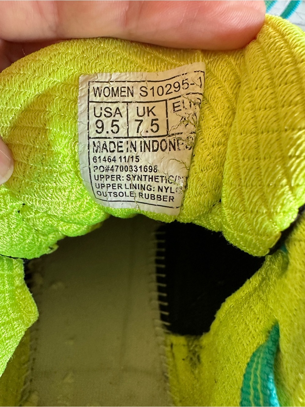 Saucony Guide 9 Everun Women's Running Shoes in White, Black, Teal and Lime 9.5 - Picture 9 of 13